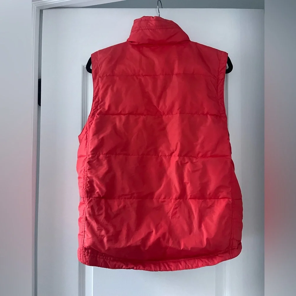 GAP Boys XL Red Puffer Vest Down Filled Lightweight Zip Winter Jacket Gorpcore